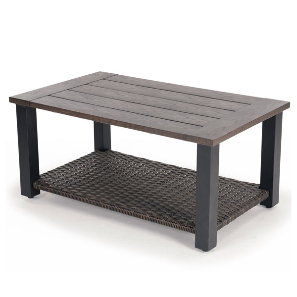 Red Barrel Studio® Metal Outdoor Coffee Table & Reviews Wayfair Canada